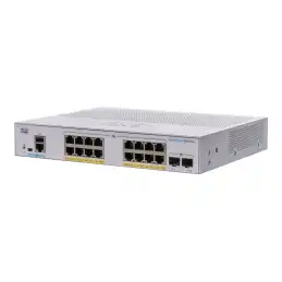 Cisco Business 350 Series CBS350-16P-E-2G - Commutateur - C3 - Géré - 16 x 10 - 100 - 1000 (PoE+... (CBS350-16P-E-2G-EU)_1